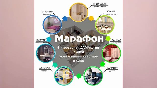 Приглашение на мини квест Интерьерная ДАМАлогия. Автор Наталья Кошлякова смотреть онлайн
