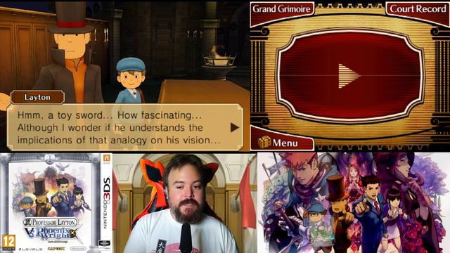 This is way too many witnesses??? - Professor Layton vs Phoenix Wright смотреть онлайн