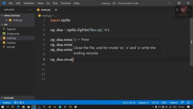 #22. Python Zip_files | Yadda zaku Dunkule Files daban zuwa ZIP FILES смотреть онлайн