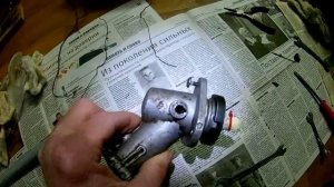 Замена сцепления на триммере  Champion Т 284 .