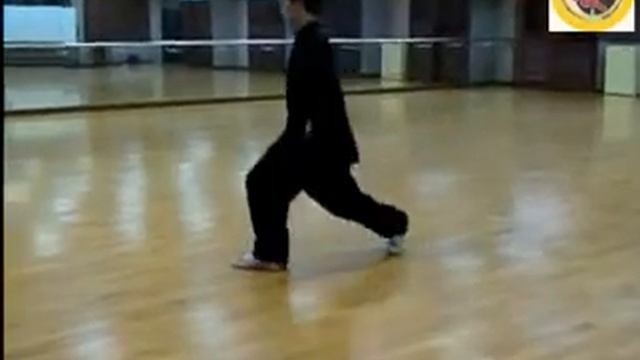 Багуачжан (八卦掌) цзибэнь буфа (基本步法) или "базовая техника шагов", шаги таньни бу и бай коу бу. смотреть онлайн