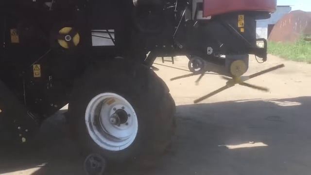 Разбрасыватель соломы Био-тилл РС-1500 на комбайне Акрос. смотреть онлайн