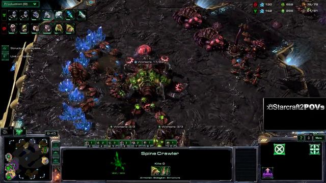 SC2 HotS - DreamHack Winter 2013 - TLO vs LucifroN - Group A - Map 1 - Derelict Watcher - TLO смотреть онлайн