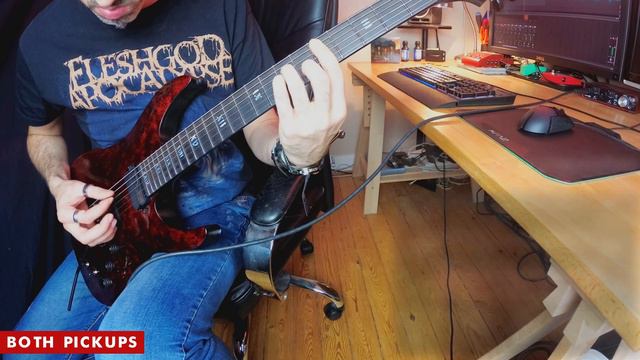 Schecter Diamond Series C-1 FR S Apocalypse Red Reign Guitar - Quick Unboxing & Sound Test смотреть онлайн