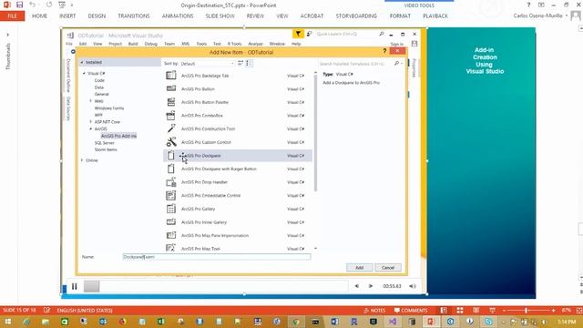 Extending ArcGIS Pro with .NET and Python: Interactive Analytics смотреть онлайн