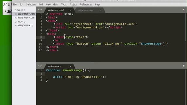Link html with CSS and js, get and set textbox value смотреть онлайн