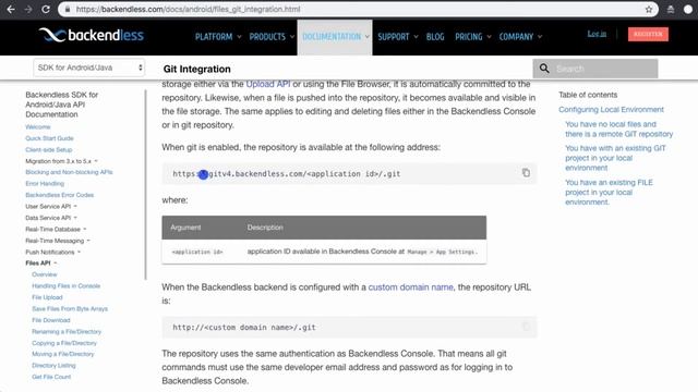 How to enable git support in Backendless смотреть онлайн