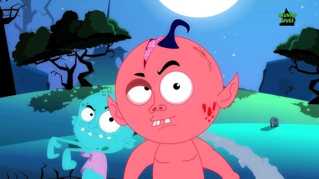 Ten Little Fingers | Finger Family | Scary Number Rhymes | monsters fingers family смотреть онлайн