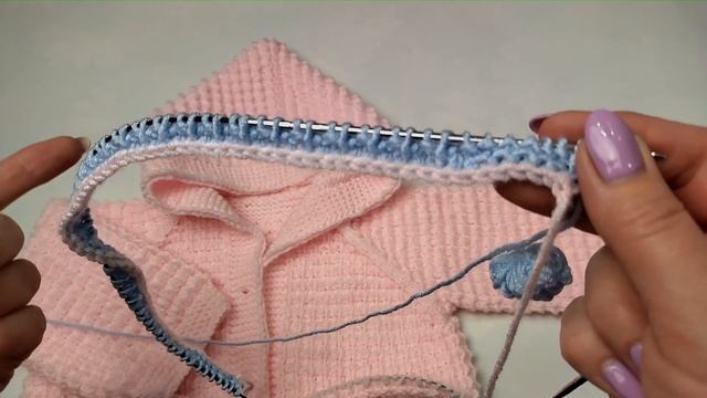 Кофта для мальчика с капюшоном на 1 год. Подробный МК Часть 1. Расчеты, капюшон, горловина. смотреть онлайн