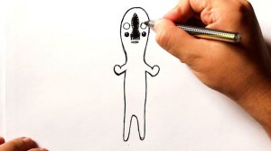 Как нарисовать СЦП 173 | SCP-173 Скульптура