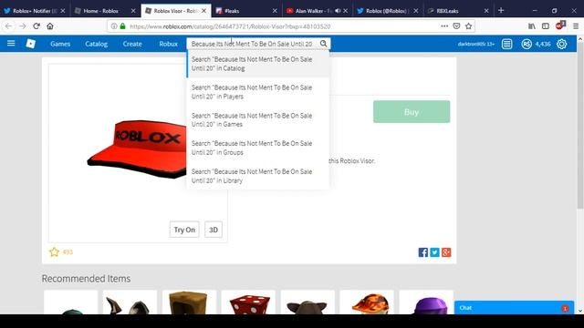 New 2019 Roblox Visor | Roblox смотреть онлайн