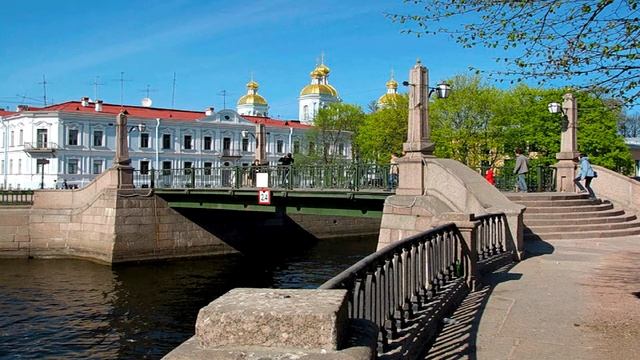 Санкт-Петербург, семь мостов (семимостье) смотреть онлайн