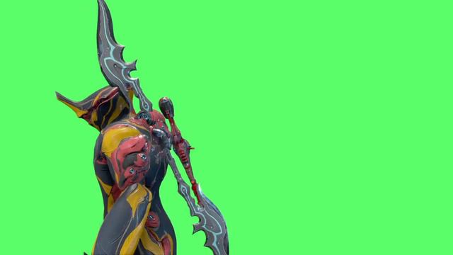 Warframe free green screen futuristic warrior bad ASS смотреть онлайн