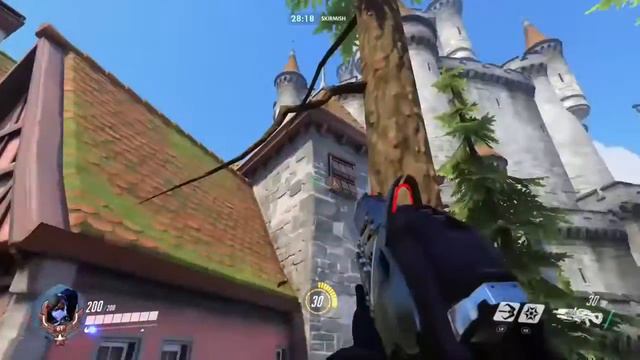 Overwatch - How to get across the Eichenwalde Gap w/ Amélie Lacroix (USEFUL!) смотреть онлайн