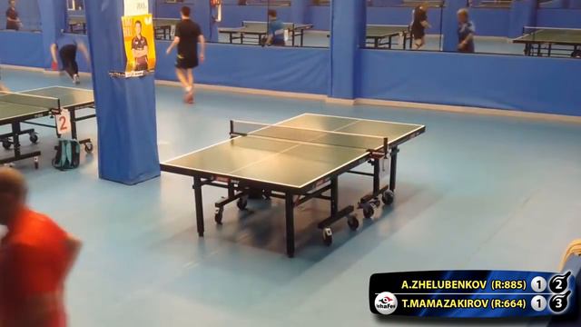 Клуб ArtTT ZHELUBENKOV - MAMAZAKIROV #TableTennis #НастольныйТеннис