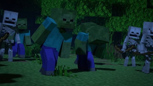 SURVIVAL LIFE (FULL MOVIE) (Minecraft Animation) смотреть онлайн