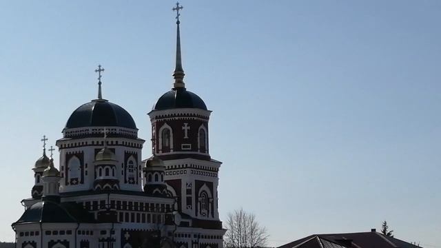 Перезвон в сельской церкви.Село Новая Ханинеевка. смотреть онлайн