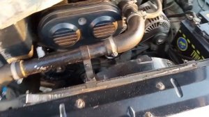 Заменил ролик натяжного ремня генератора на Волге 31105