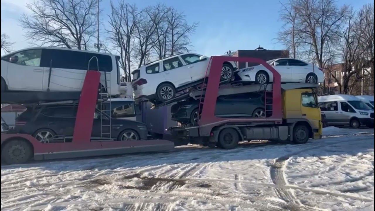 Авто из Кореи, прибытие автовоза 19.03.2033г. в МСК смотреть онлайн