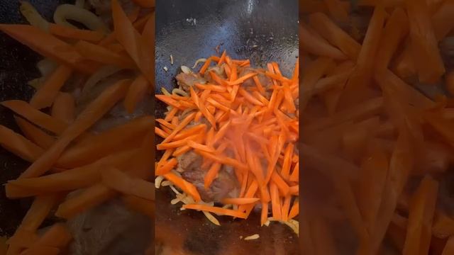 Готовим узбекский плов в казане. Подпишись и не пропусти новый видео-рецепт смотреть онлайн