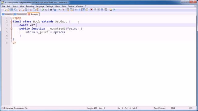 PHP OOP Tutorials Class Constants смотреть онлайн
