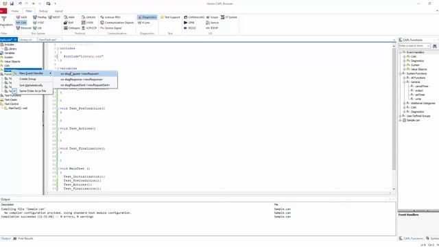 Vector CAPL Browser Tutorials смотреть онлайн