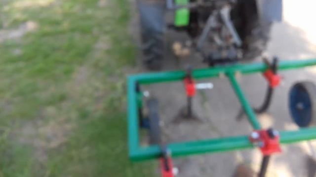 самодельний культиватор до мототрактора Зубр смотреть онлайн