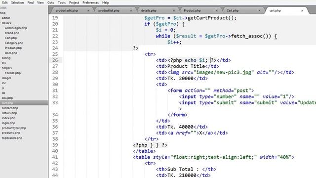 E-Commerce Website PHP OOP Bangla Tutorial (Cart Page):Part-26 смотреть онлайн