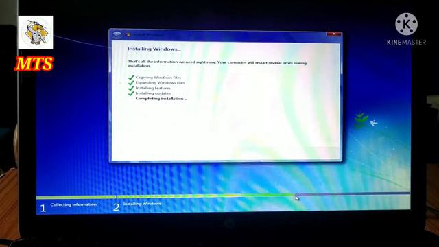 How to Install windows 7 32bit in HP 2000 series | HP laptop main windows 7 kaise install kare. смотреть онлайн