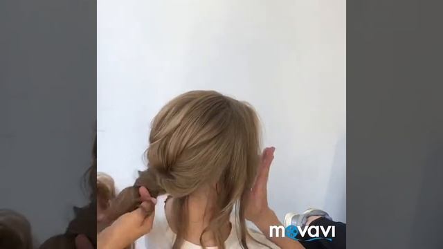 Простая прическа для длинных неокрашенных тяжелых волос смотреть онлайн