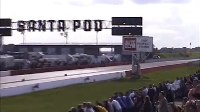 Eric Taboul - NEW WORLD RECORD! 5.19 - Santa Pod European Finals 2010 смотреть онлайн