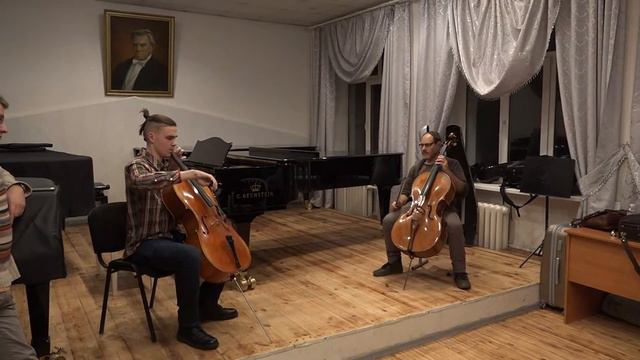 Майстер-клас віолончеліста Гарі Хоффмана (США) і скрипаля Валерія Соколова (Україна) смотреть онлайн
