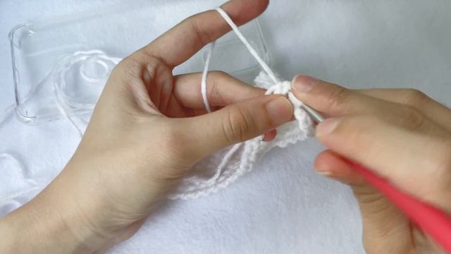 Crochet Phone Cover/ Crochet phone case for any size - Quick and Easy Tutorial 简易制作钩针手机保护套教程 смотреть онлайн