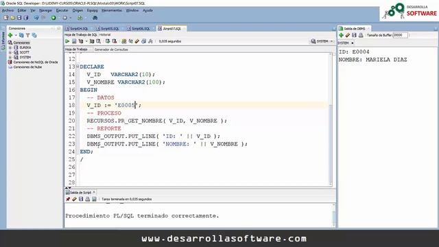 #UDEMY - #ORACLE #PLSQL - MODULO 03: VARIABLES - PARTE 2 смотреть онлайн