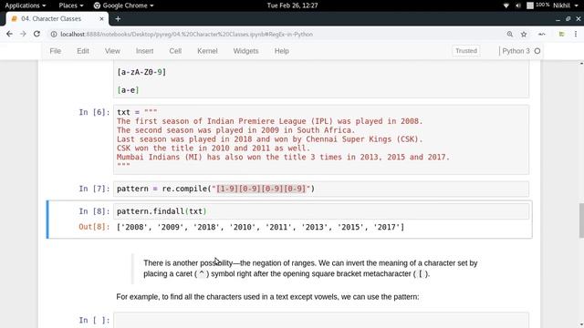 RegEx in Python (Part-4) | The Backslash Plague смотреть онлайн