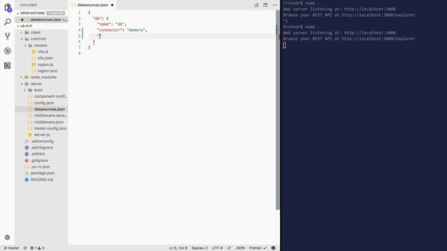 LoopBack.io Persist Data to File JSON смотреть онлайн