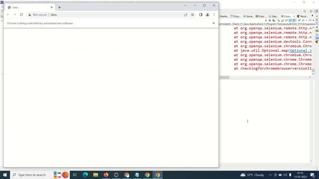 ChromeOptions for Chrome Browser Version 111.0.5563.65 смотреть онлайн