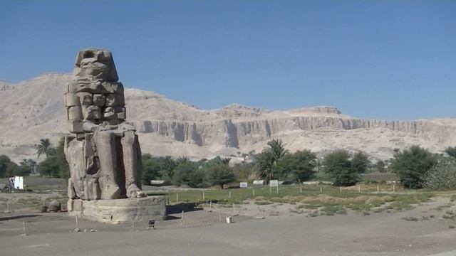 Египет. Луксор.Поющие статуи. смотреть онлайн