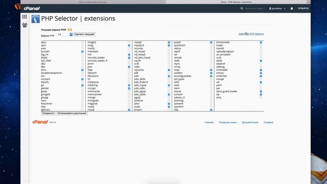 Вывод PHP ошибок при помощи cPanel смотреть онлайн