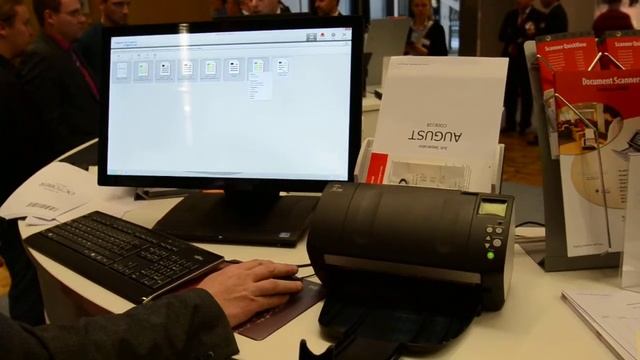 Scanner Fujitsu al Fujitsu Forum 2013 смотреть онлайн