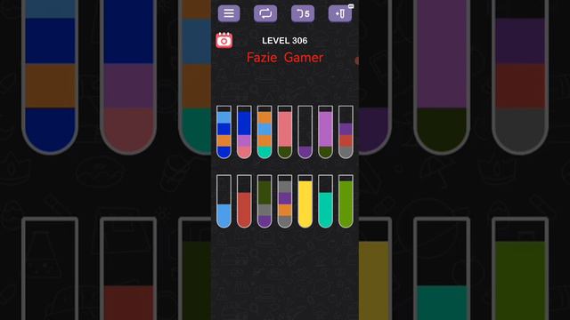 Water Sort Puzzle Sort Color Level 306 смотреть онлайн