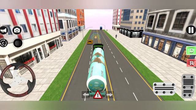 Euro Oil Tanker - Oil Tanker Simulator Game Android Gameplay смотреть онлайн