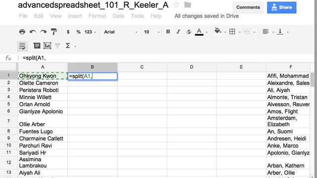 advanced spreadsheets смотреть онлайн