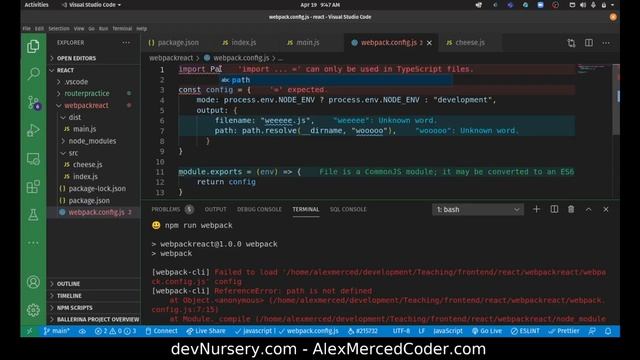 AM Coder - Introduction to Webpack смотреть онлайн