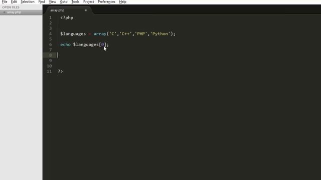 Indexed Array in PHP Beginners Tutorial смотреть онлайн