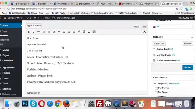[Non English] Wordpress Day 10 смотреть онлайн