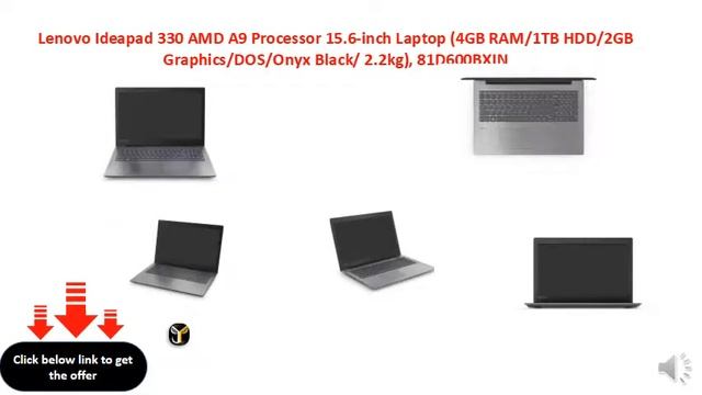 Lenovo Ideapad 330 AMD A9 Processor 15.6-inch Laptop смотреть онлайн
