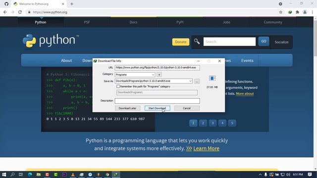 How to Install Python On Windows 10 | Easy Steps смотреть онлайн