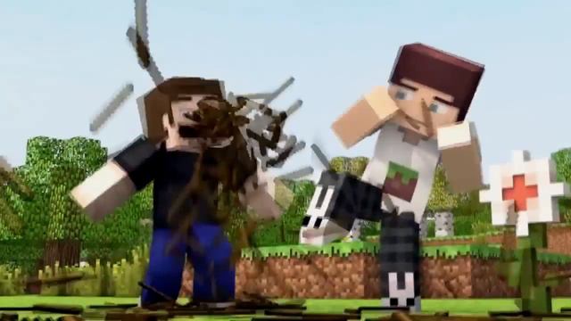 Minecraft Animation Drop Rus [ПЕРЕВОД] смотреть онлайн