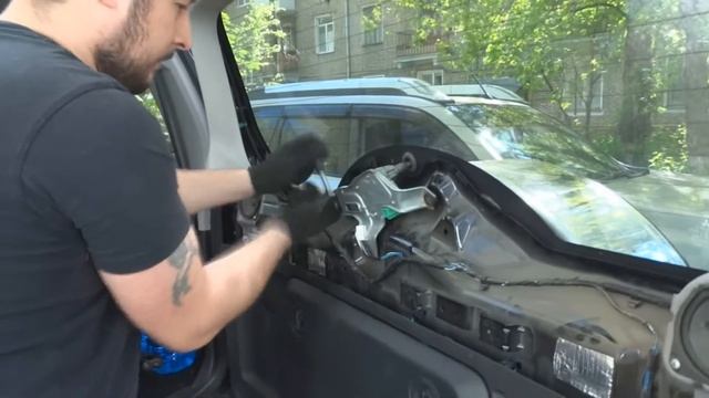 Замена моторчика заднего стеклоочистителя Pajero 4 пошаговая инструкция смотреть онлайн